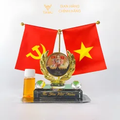 Bộ cờ taplo trang trí xe hơi hình ảnh 4