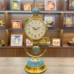 Đồng hồ để bàn phong cách cổ điển châu âu hình 3