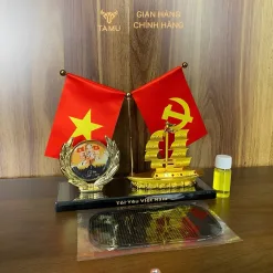 Taplo thuyền trang trí xe hơi hình ảnh 6