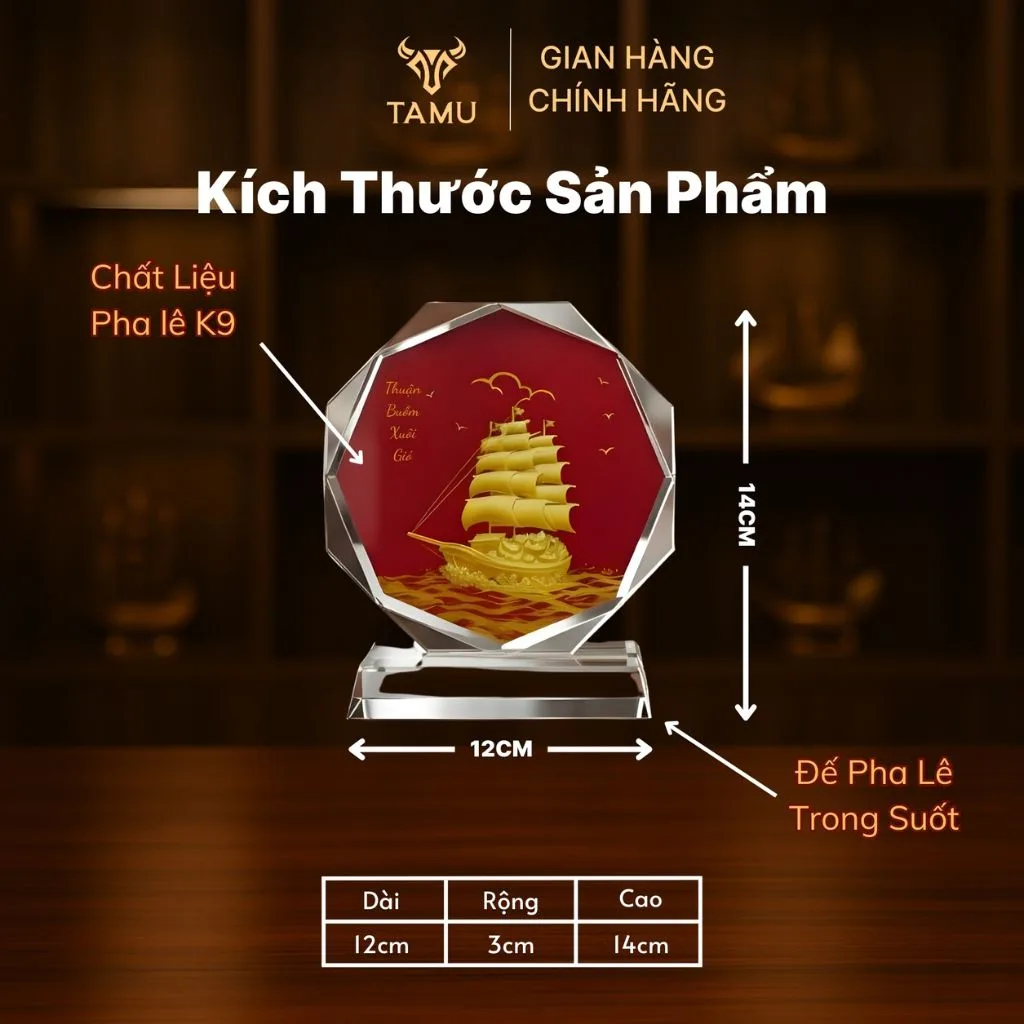 pha lê quà tặng vinh danh thành tích