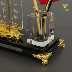 Ống cắm bút pha lê quà tặng cao cấp cho sự kiện