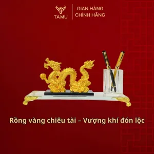 Hộp cắm bút kim long phú quý hình ảnh 3