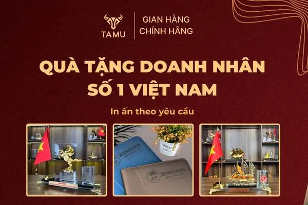 Cúp Pha Lê Doanh Nhân Số 1 Tại Việt Nam