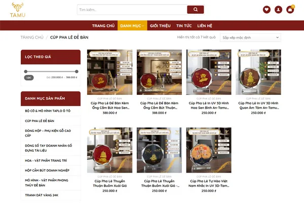 TAMU - Quà Tặng Pha Lê: Chuyên cung cấp vật phẩm kỷ niệm ngày cưới