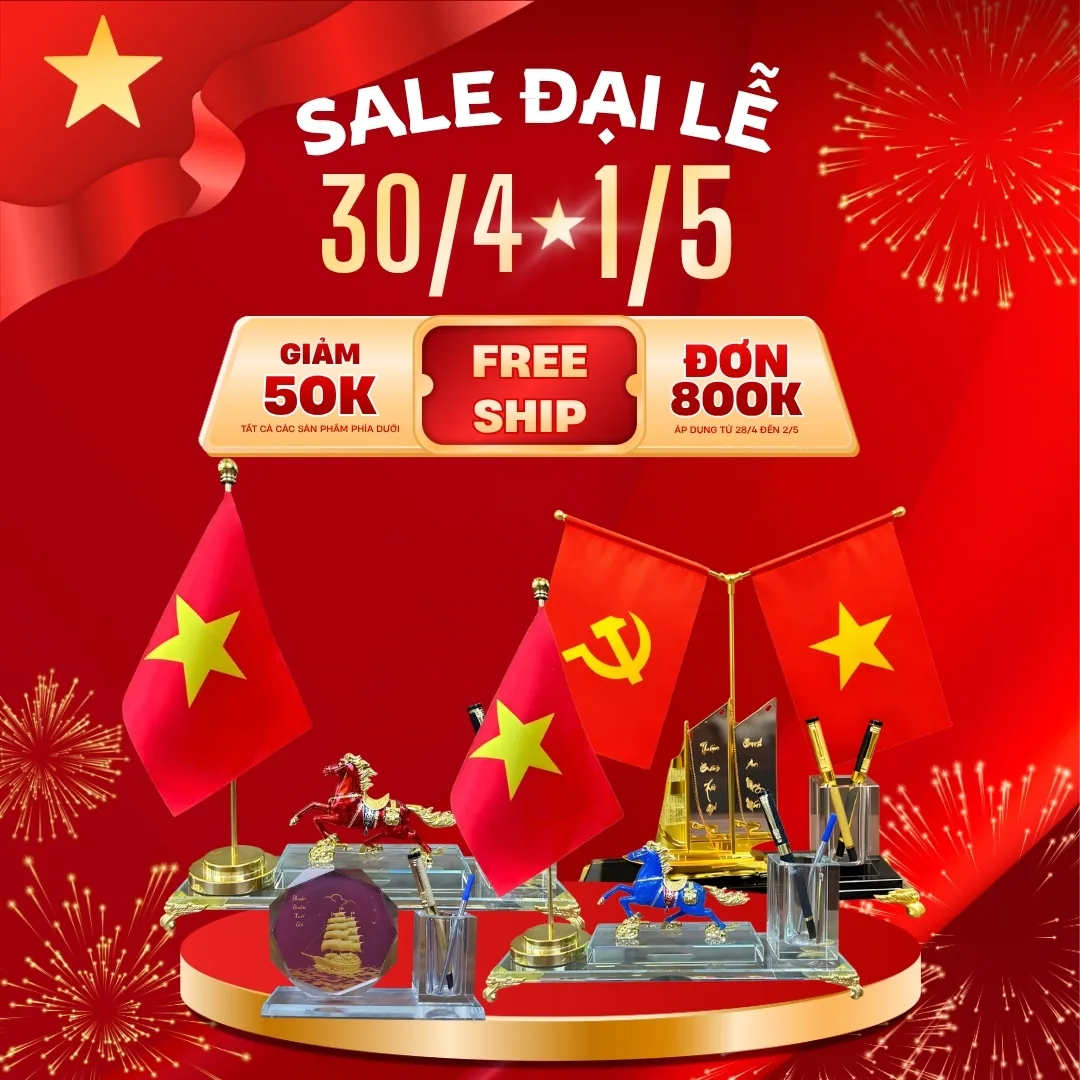 Đại lễ sale 30/4-1/5 cúp tamu