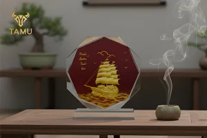 Gợi ý các mẫu pha lê decor quầy lễ tân với thiết kế tinh xảo tốt nhất 2026