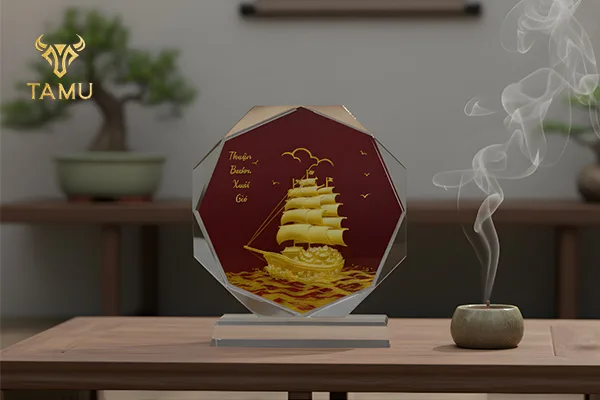 Gợi ý các mẫu pha lê decor quầy lễ tân với thiết kế tinh xảo tốt nhất 2026