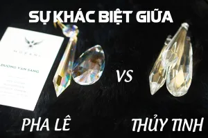 Phân biệt pha lê K9 và thủy tinh làm quà tặng sếp