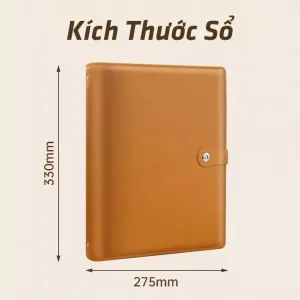 Chi tiết kích thước sổ đựng giấy tờ quan trọng nhiều kích thước A4, A5, A6