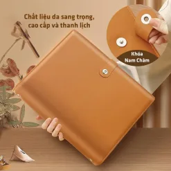 Chi tiết hình dáng sổ đựng giấy tờ quan trọng nhiều kích thước A4, A5, A6