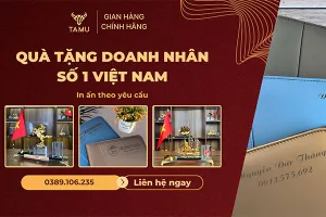 Xu hướng quà tặng doanh nhân 2026 từ TAMU - Quà Tặng Pha Lê: Cá nhân hóa thông điệp trên sản phẩm