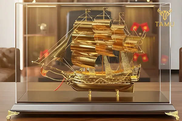 Top các mẫu quà tặng thuyền buồm mạ vàng thể hiện sự thành công đẳng cấp tốt nhất 2026